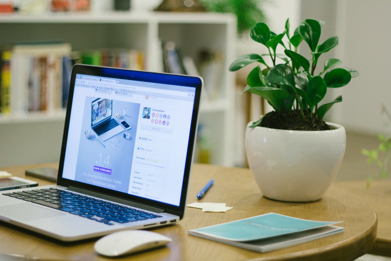 Photo by Tranmautritam: https://www.pexels.com/photo/selective-focus-photography-of-macbook-pro-with-turned-on-screen-on-brown-wooden-table-68763/